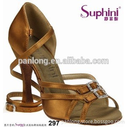 adjustable comfortable and fashionable ladies latin salsa dance shoes